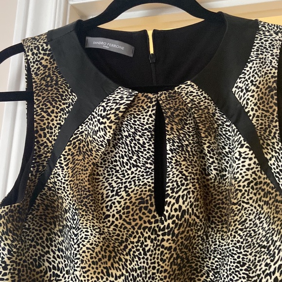 Super cool Sandro Ferrone Animal print dress - Picture 2 of 3